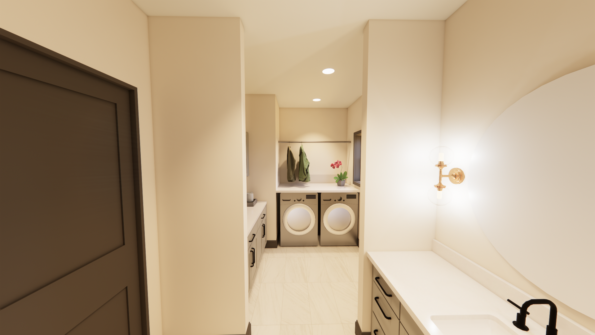Primary Bathroom / Laundry