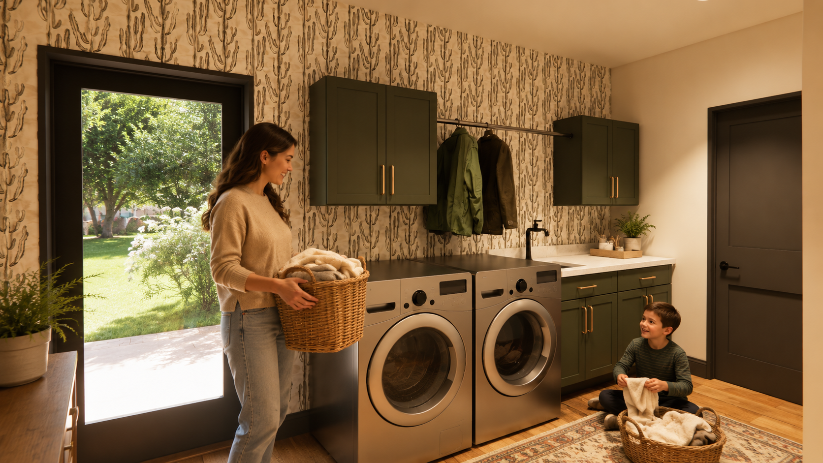 Mudroom &amp; Laundry Room