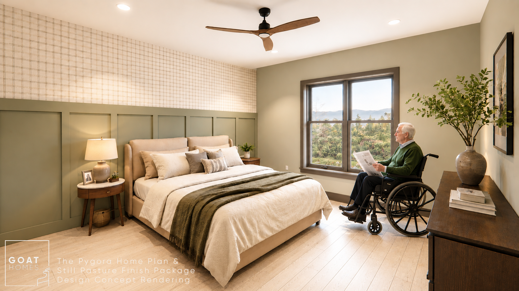 Accessible Primary Bedroom