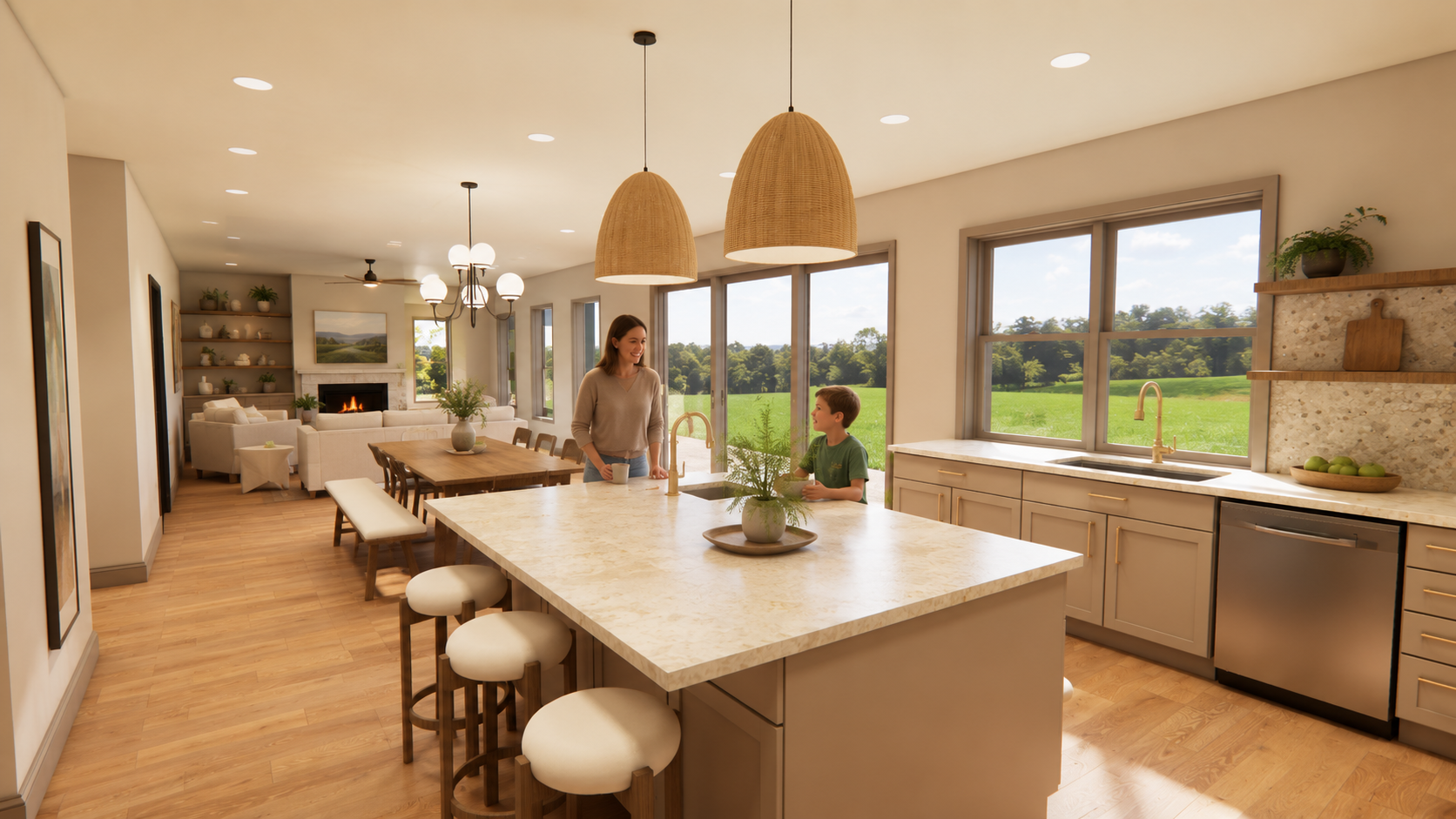 Cashmere Home Plan | Kitchen