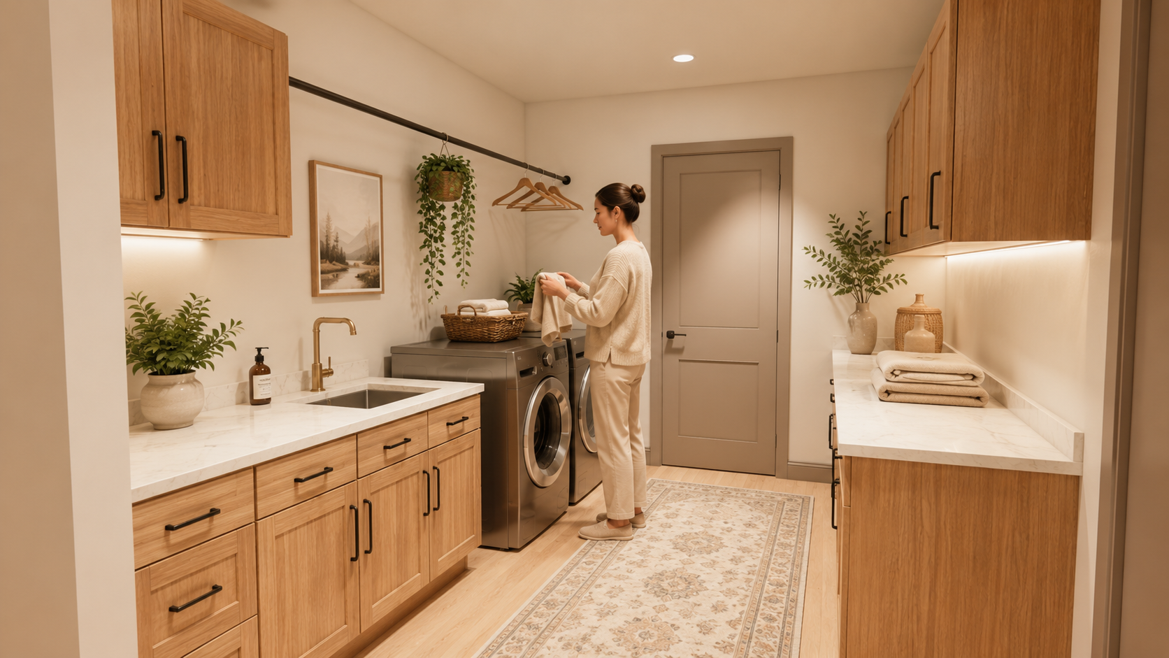 Cashmere Home Plan | Laundry Room