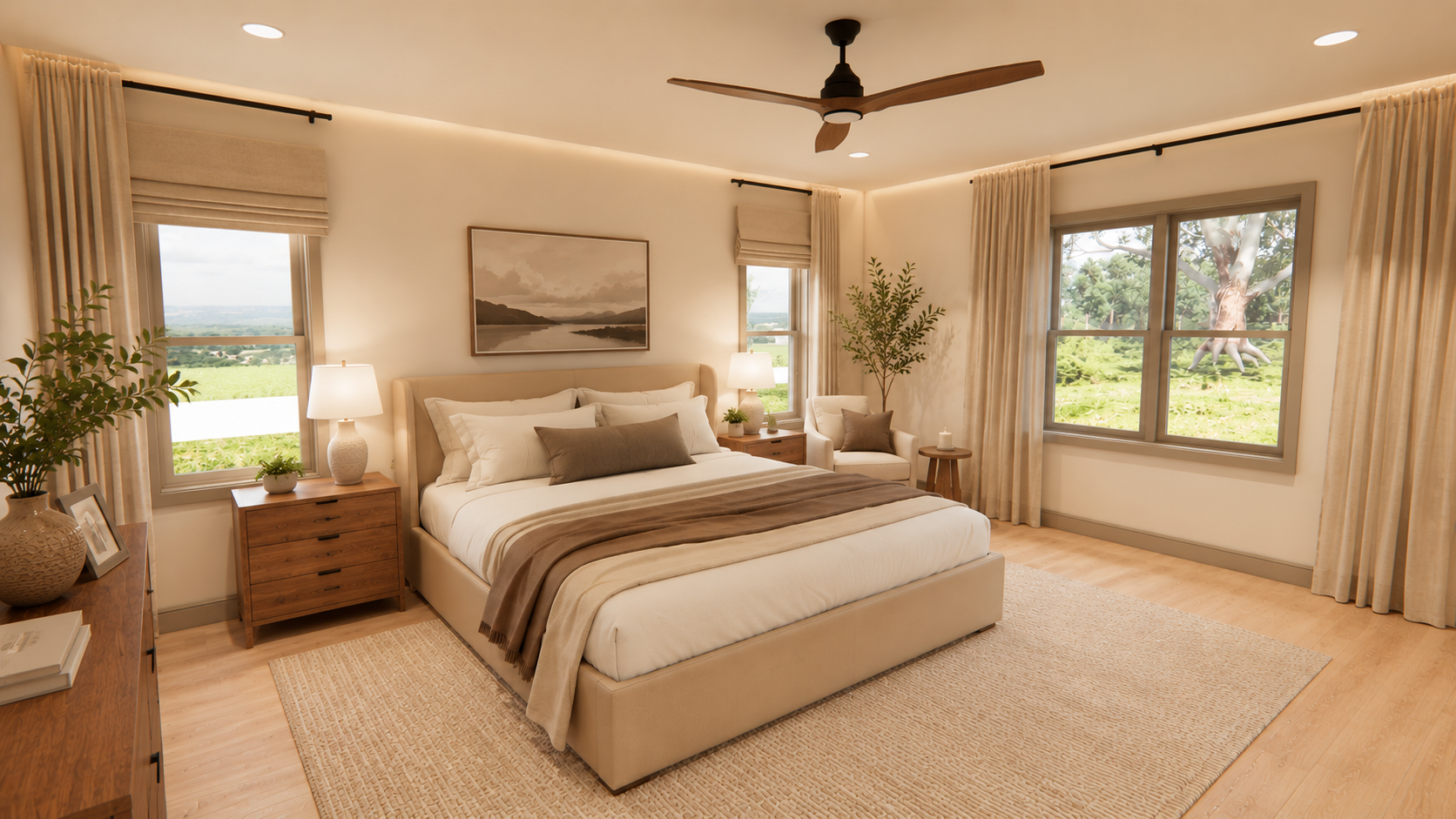 Cashmere Home Plan | Primary Bedroom
