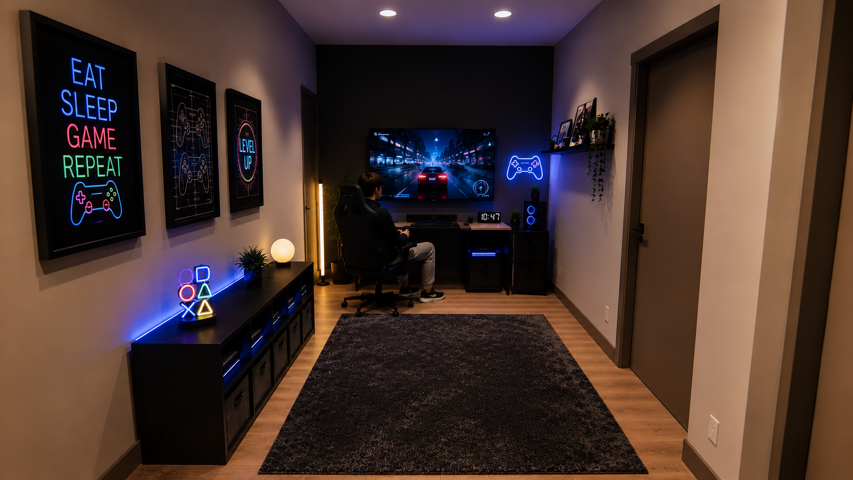 Cashmere Home Plan | Teen Gaming Room