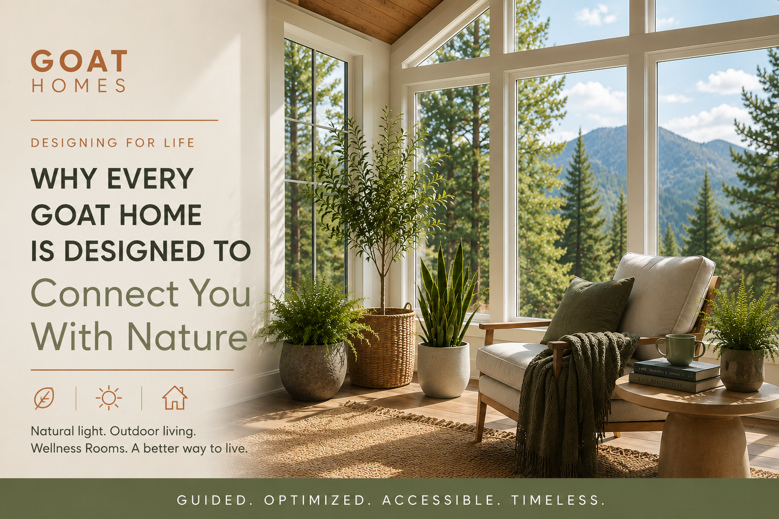 Why Every GOAT Home Is Designed to Connect You With Nature
