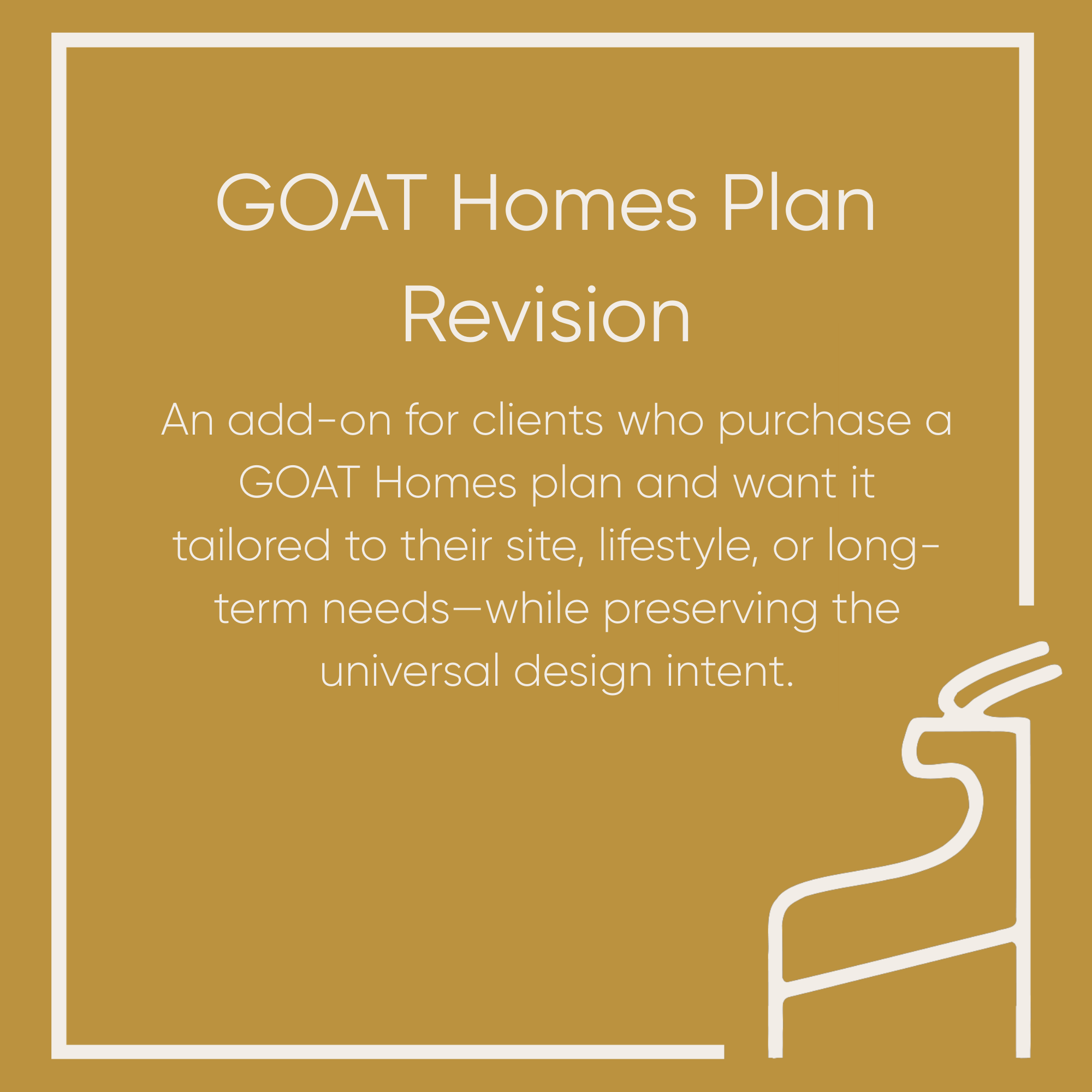 GOAT Homes Plan Revisions