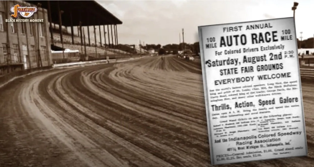 Gold and Glory Sweepstakes Highlighted African American Race Car Driving