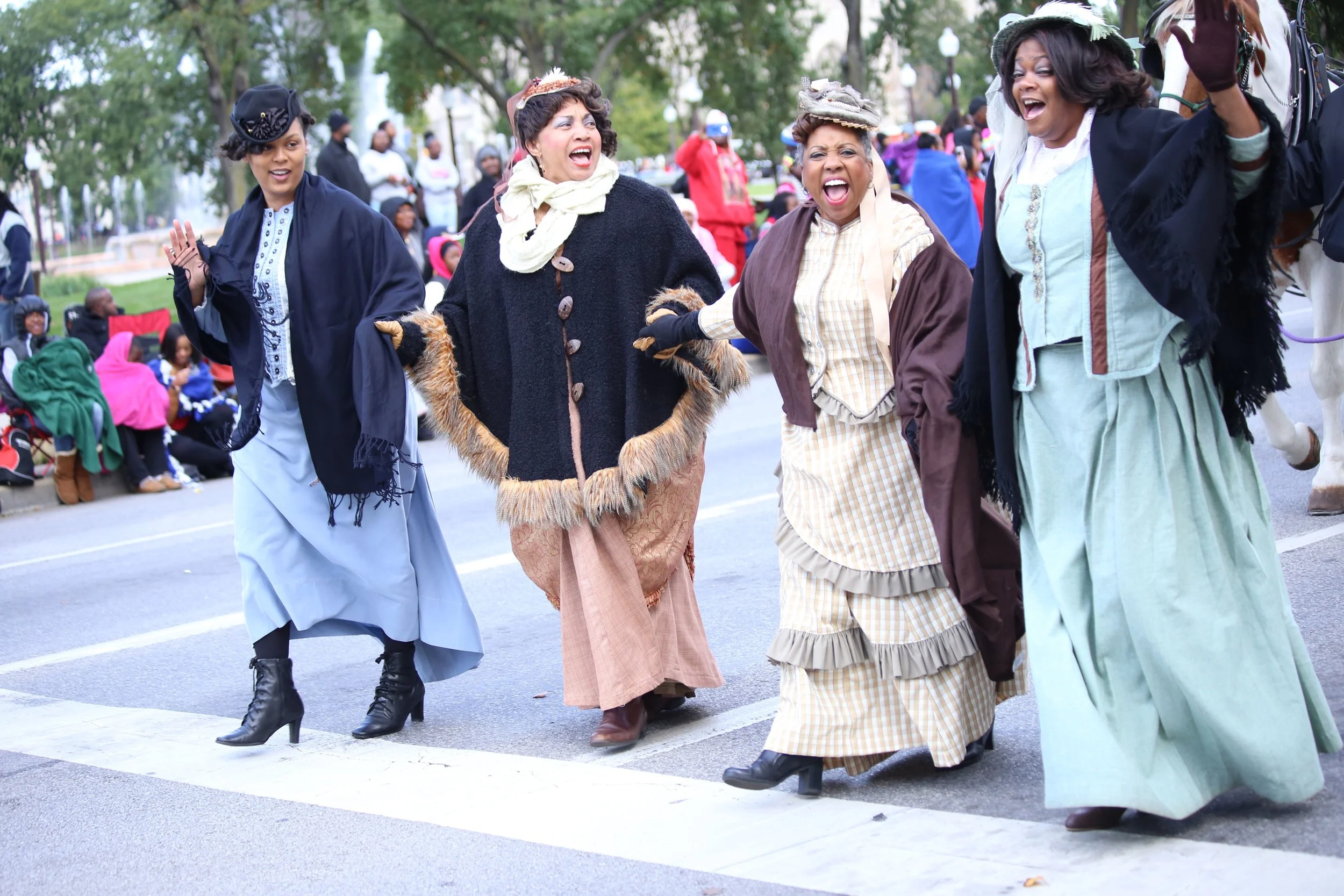  Annual Circle City Classic Parade in downtown Indianapolis.&nbsp; 