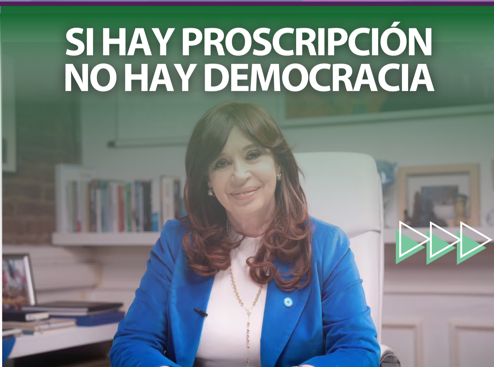 Si hay proscripción, no hay democracia