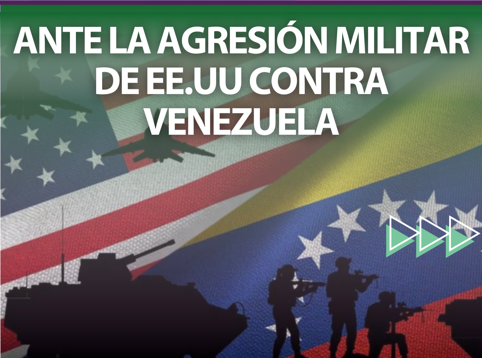 Ante la agresión militar de EE.UU contra Venezuela