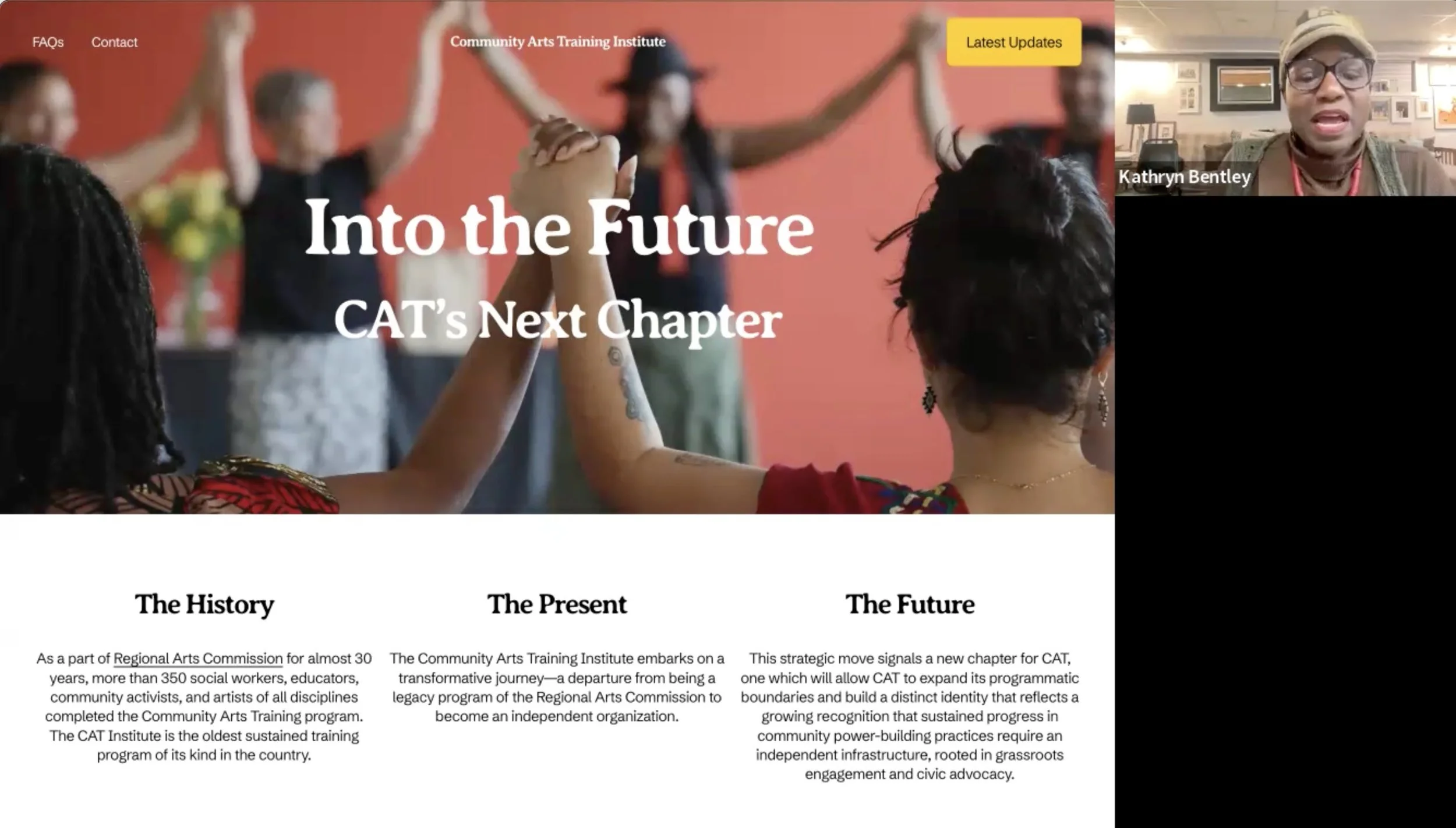 CAT’s Out of the Bag: Institute Announcement