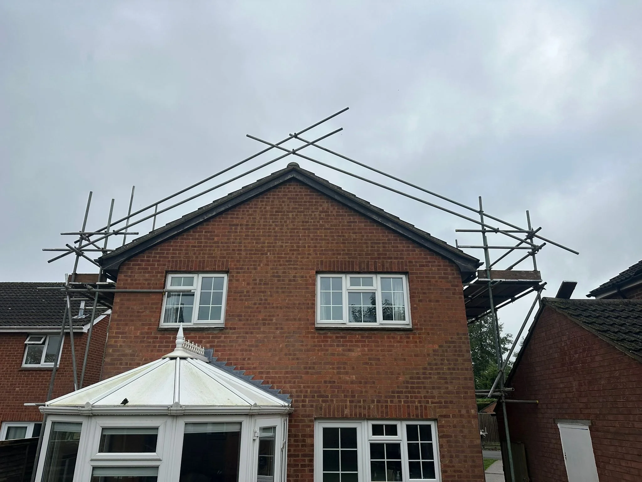 Roofing Support Scaffolding
