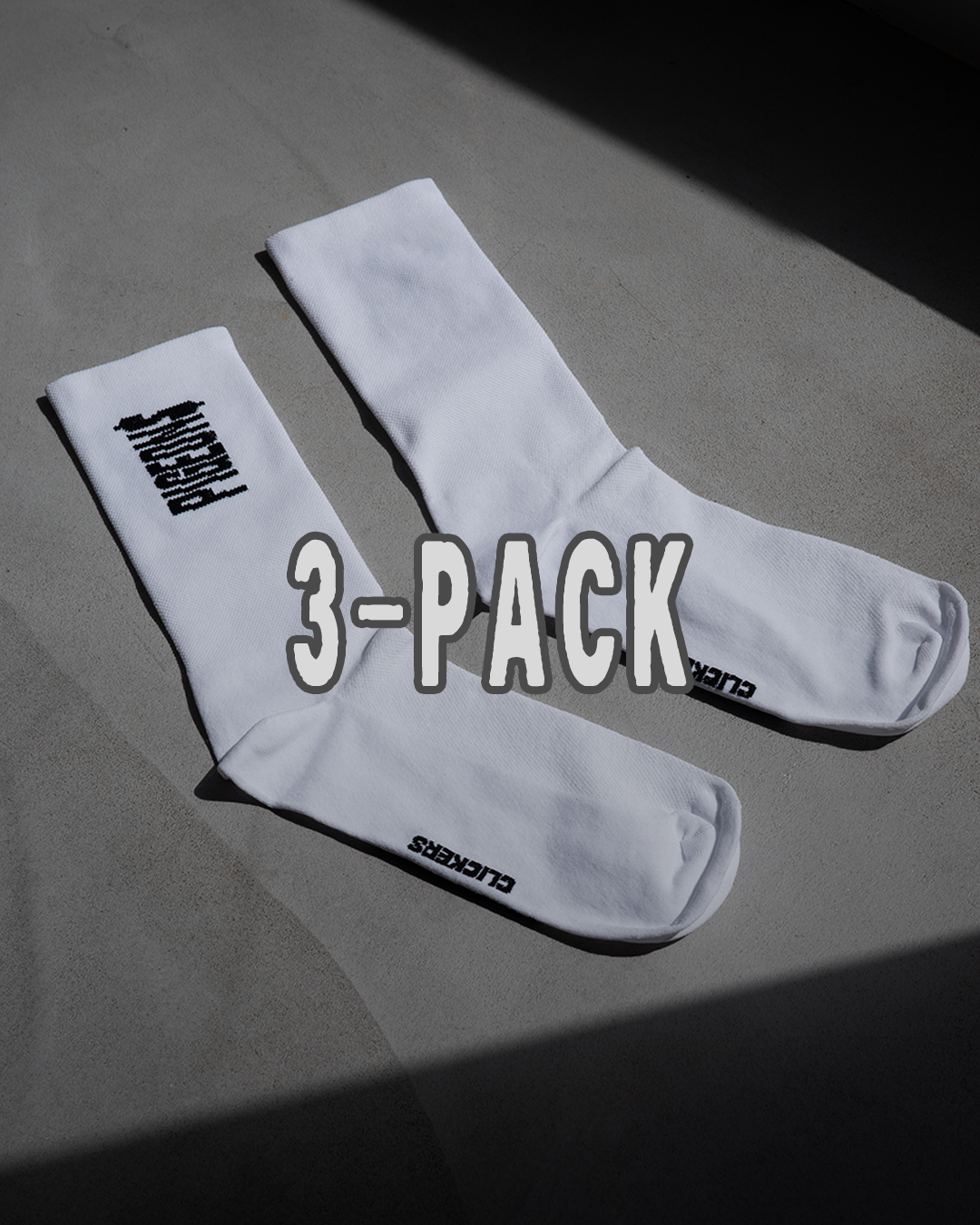 (3-PACK) CYCLING SOCKS