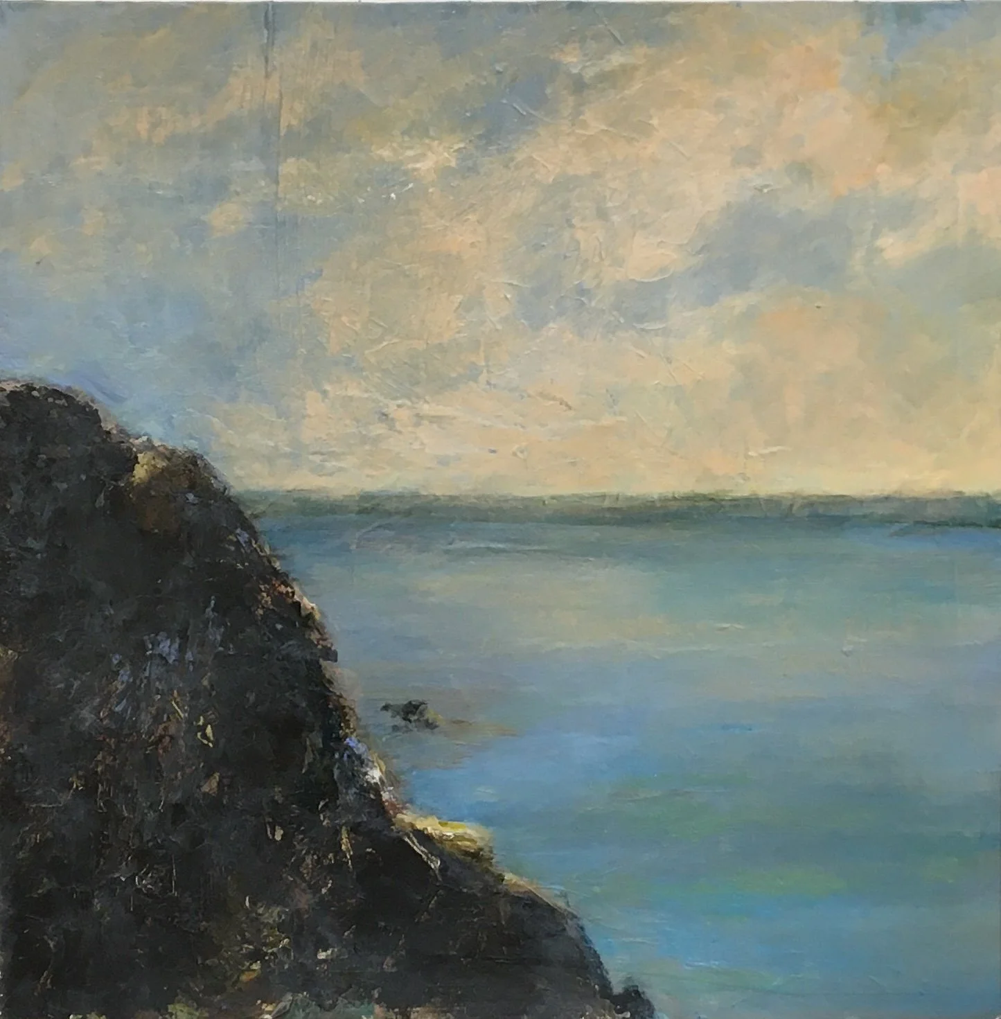  no.3 lonesome cove 12 x 12 acrylic on paper