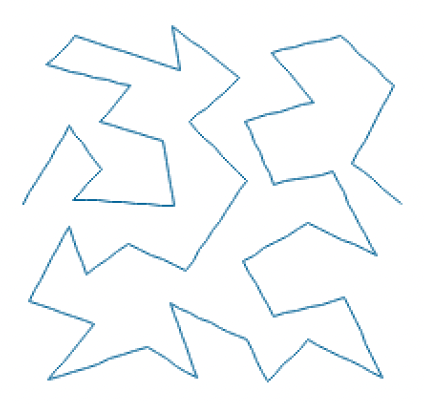 Straight Line Stipple