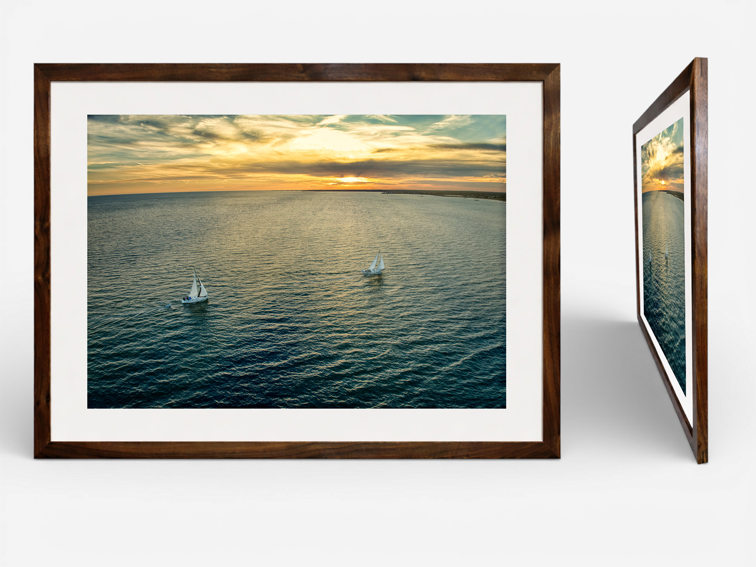 Buzzards Bay Sailing Print Frame.png