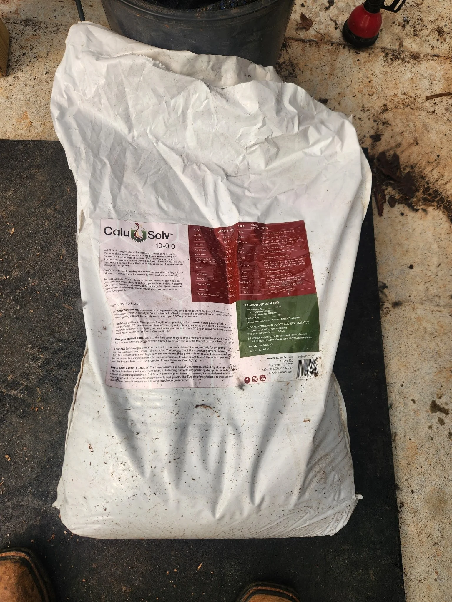 CaluSolv 50lb bag