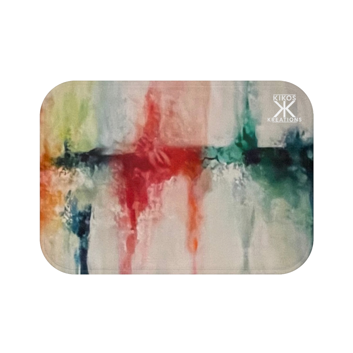 Where Colors Breath-  Bathroom Mat