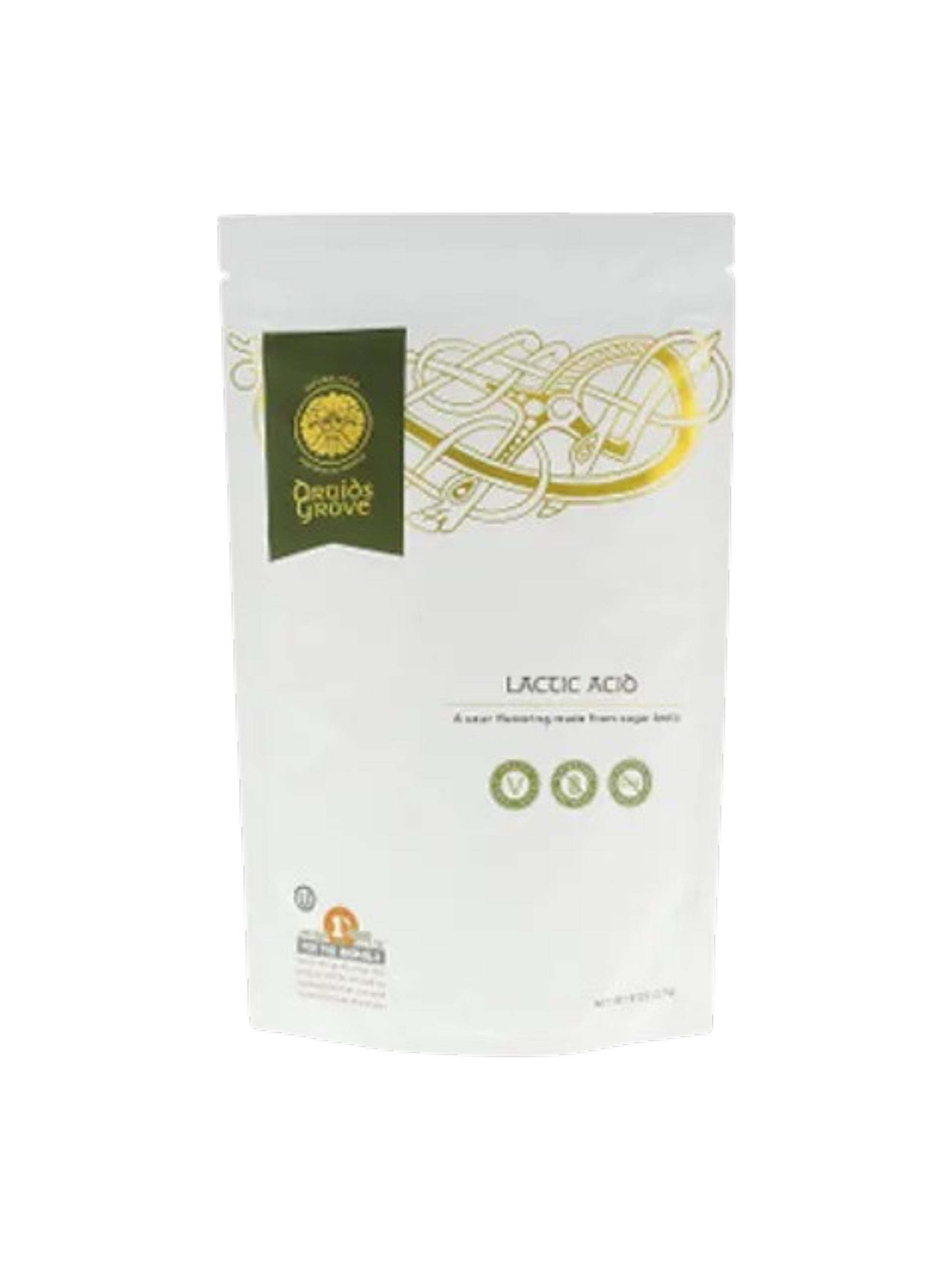 Acid, Lactic Acid, Druids Grove, Vegan from Beetroot, 8oz pouch