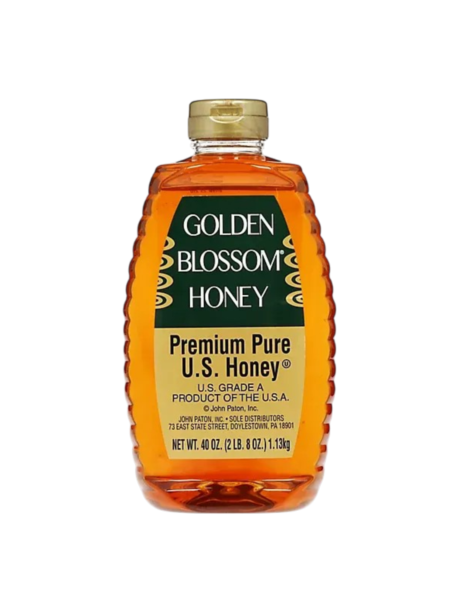 Honey, Golden Blossom Pure U.S. Honey, 40oz bottle