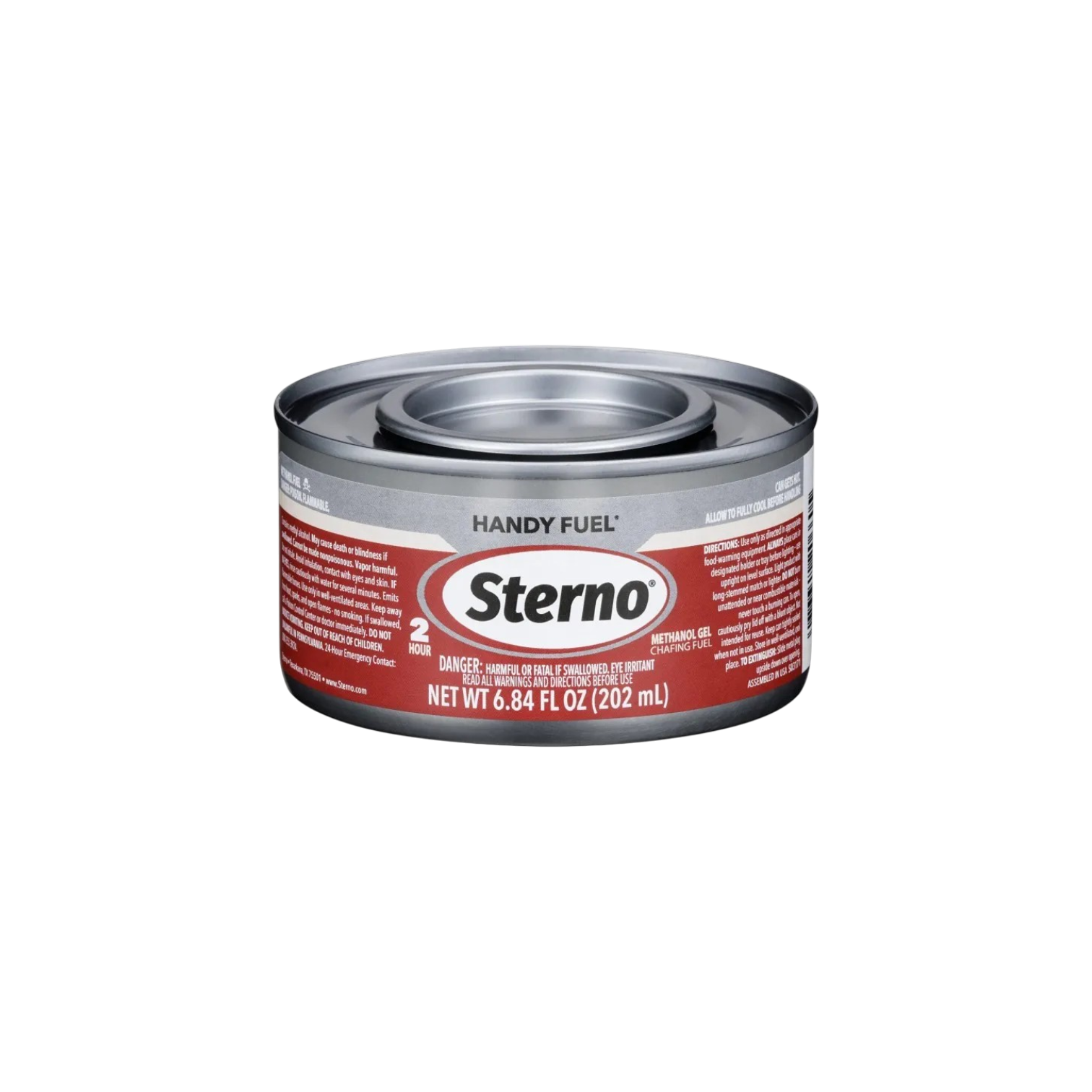 Fuel, Sterno Handy Fuel for Chafing Dishes, Catering, Christmas Parties, etc. 6.84oz 72ct case 