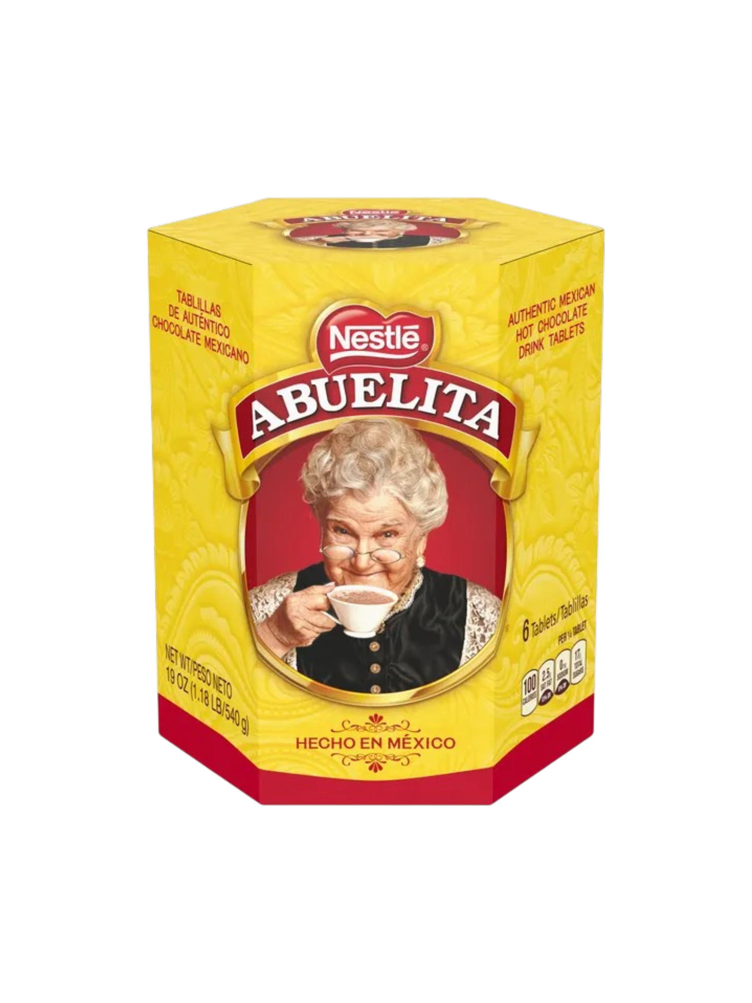 Hot Chocolate, Abuelita Authentic Mexican Hot Chocolate Tablets 19oz box / 6 tablets