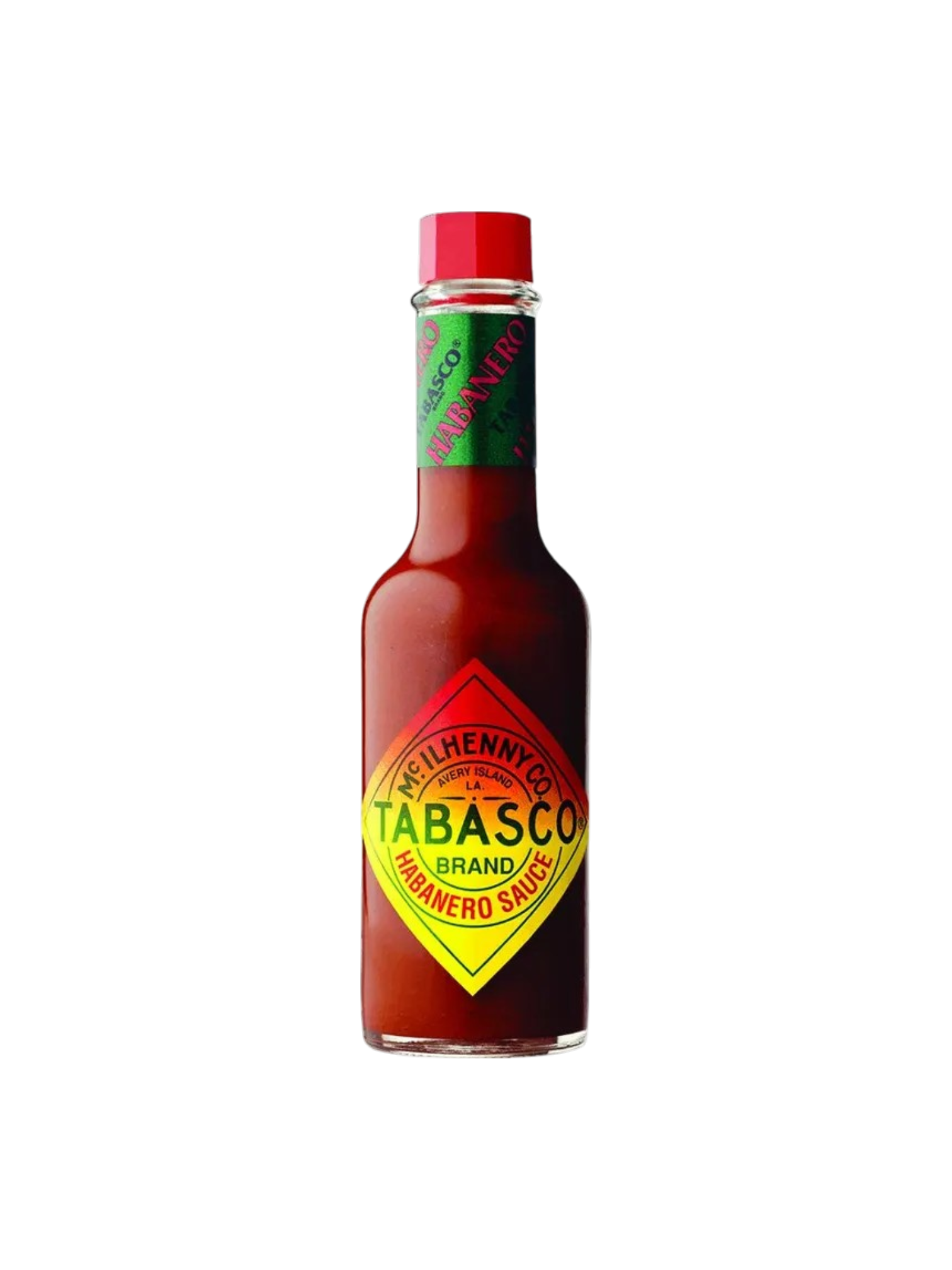 Hot Sauce, Tabasco Habanero Pepper Sauce, 5oz glass bottle