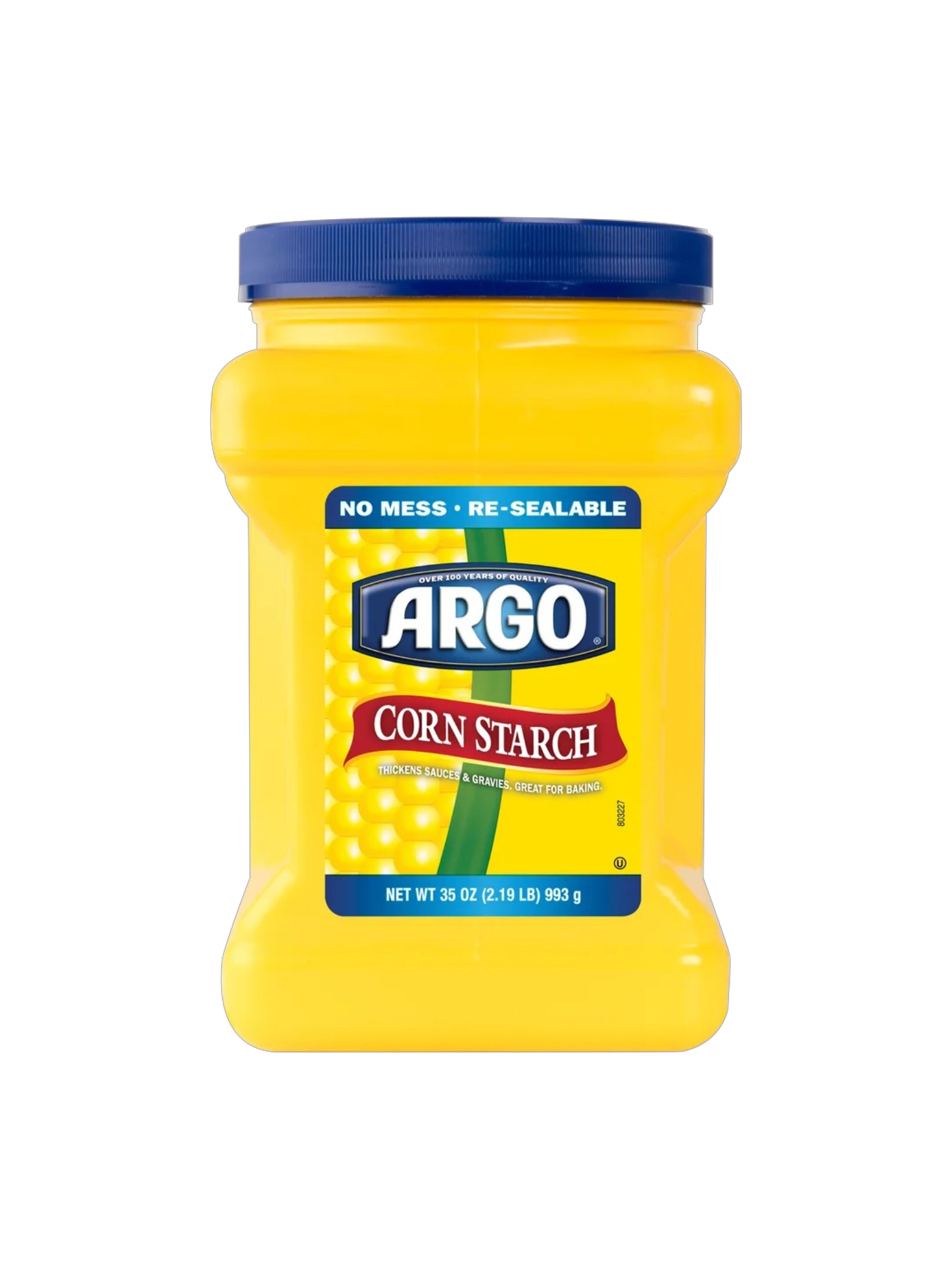 Cornstarch, Argo, 35oz Plastic Resealable Jar