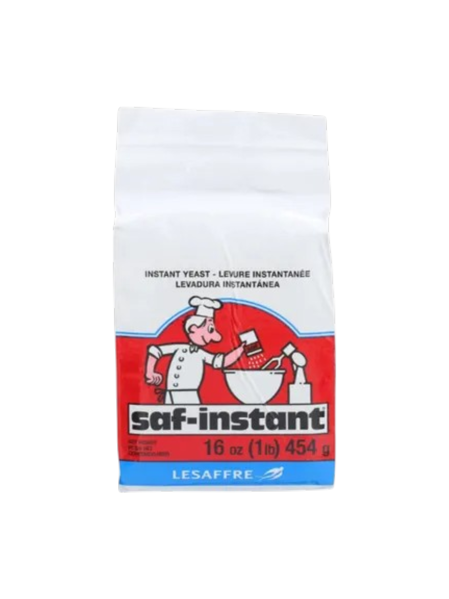 Yeast, SAF Instant Yeast, 16 oz.