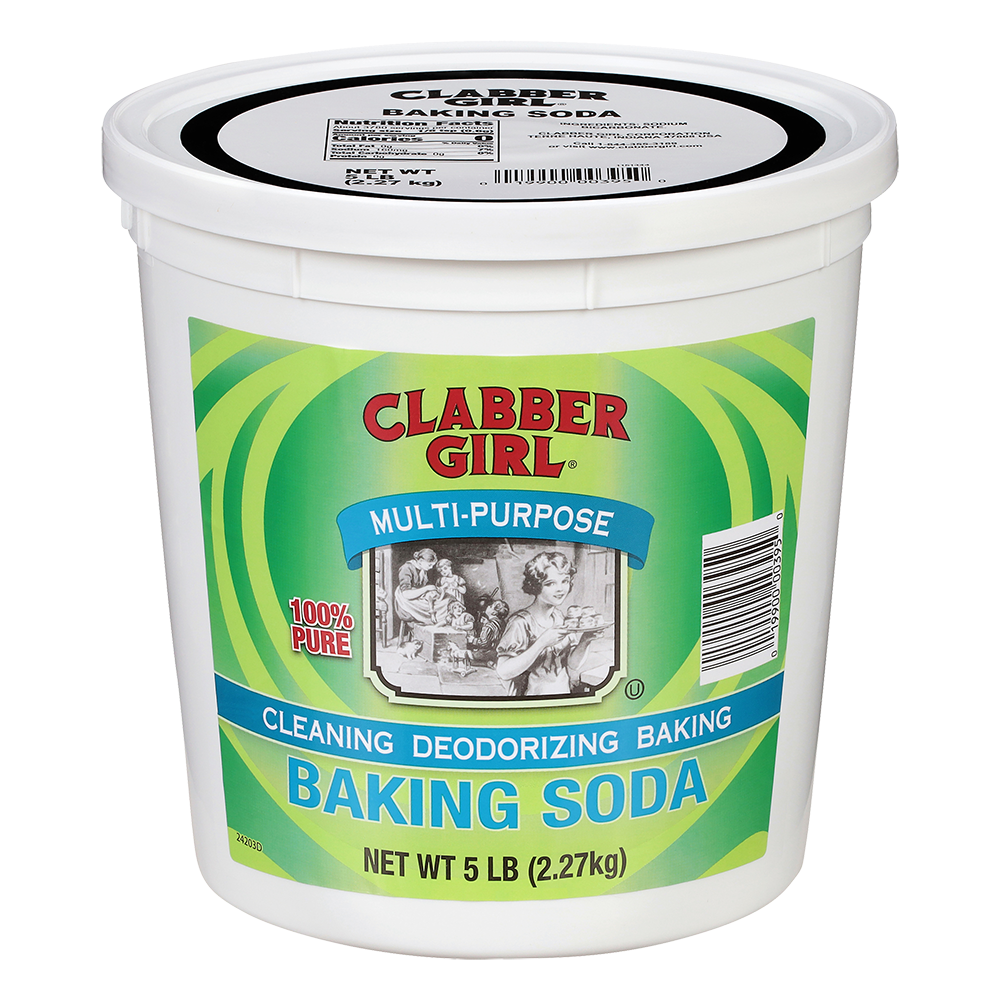 Baking Soda, Clabber Girl 5lb tub