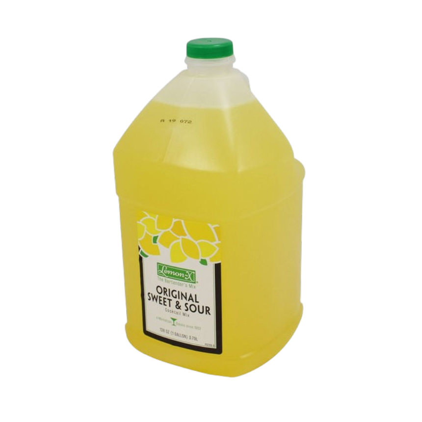 Sour Mix, Lemon-X Original Sour Mix 1gal jug 19.50, 4x1gal jug 49.75