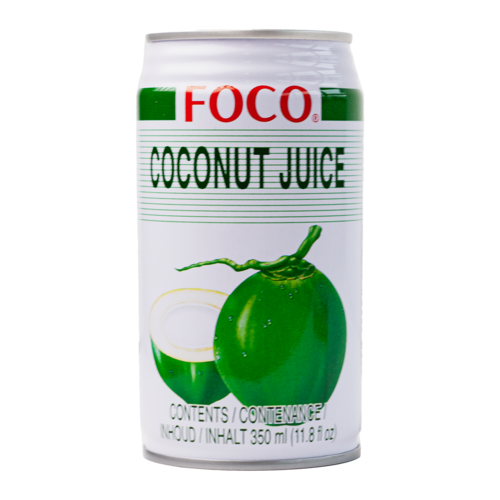 Foco Coconut Juice 24x11oz case, call for price and availability