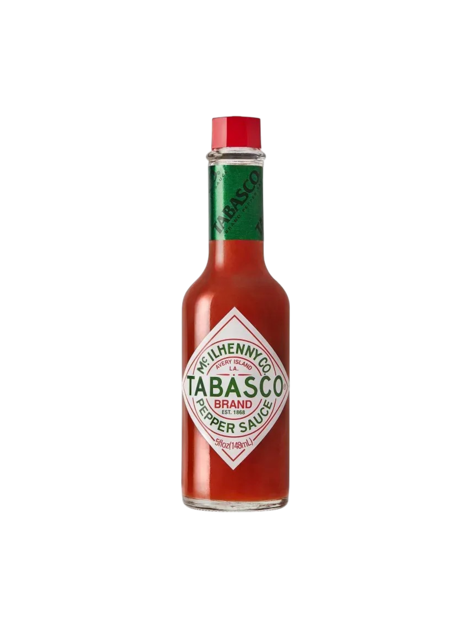 Hot Sauce, Tabasco Original Red Pepper Sauce 5oz glass bottle
