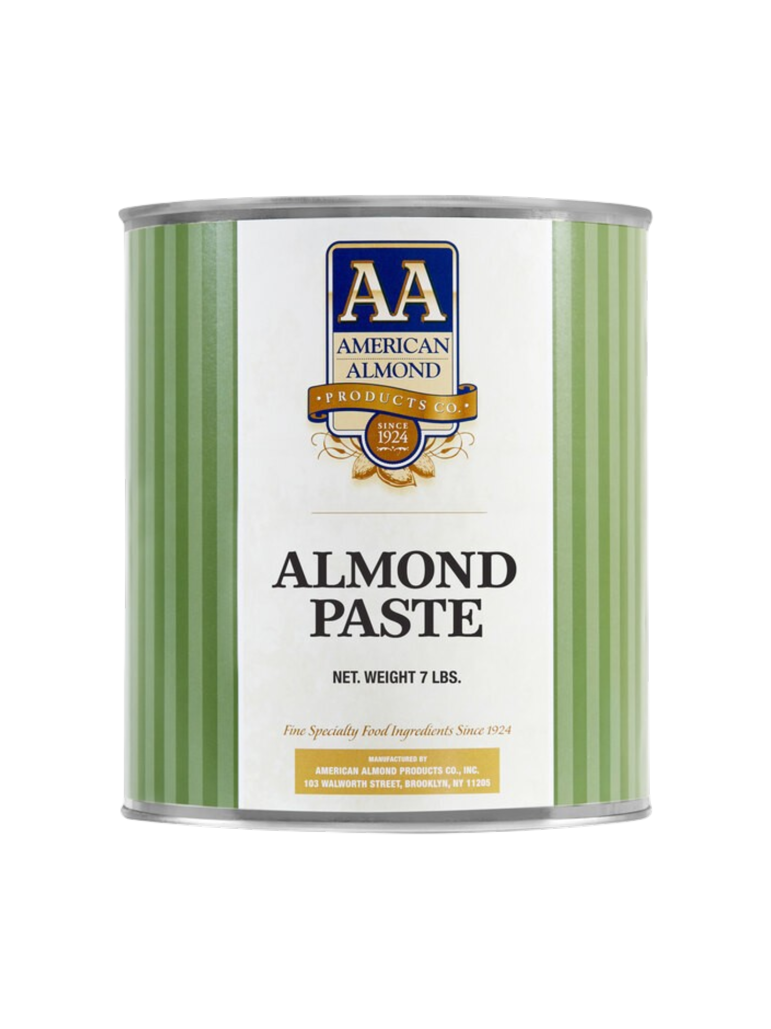 Almond Paste, American Almond 7lb tin (#10)