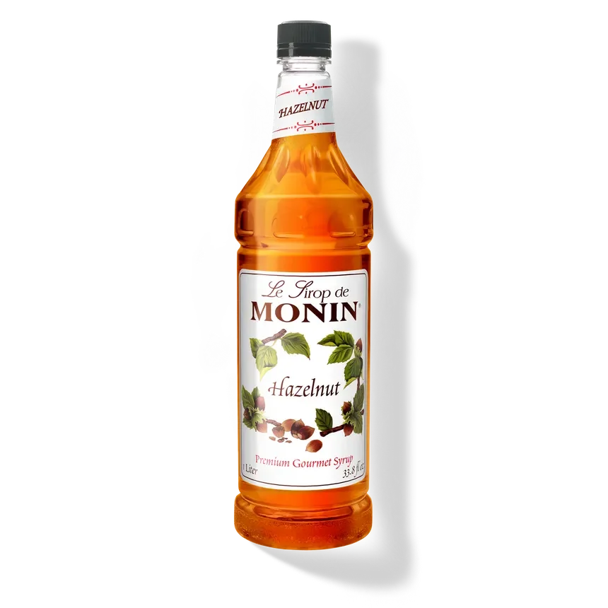 Syrup, Monin Hazelnut Syrup 1L bottle