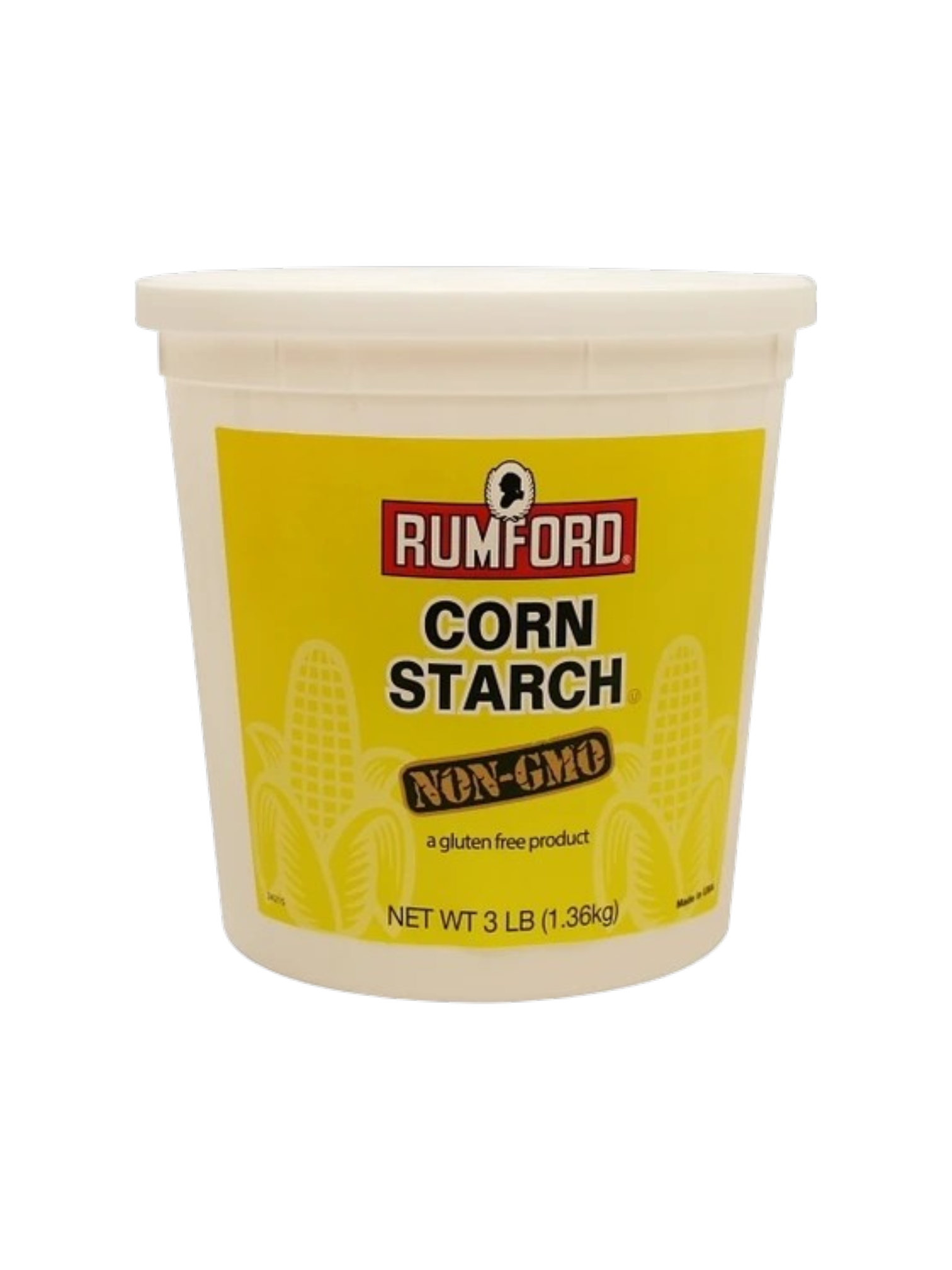 Cornstarch, Rumford Non-GMO, 3lb tub