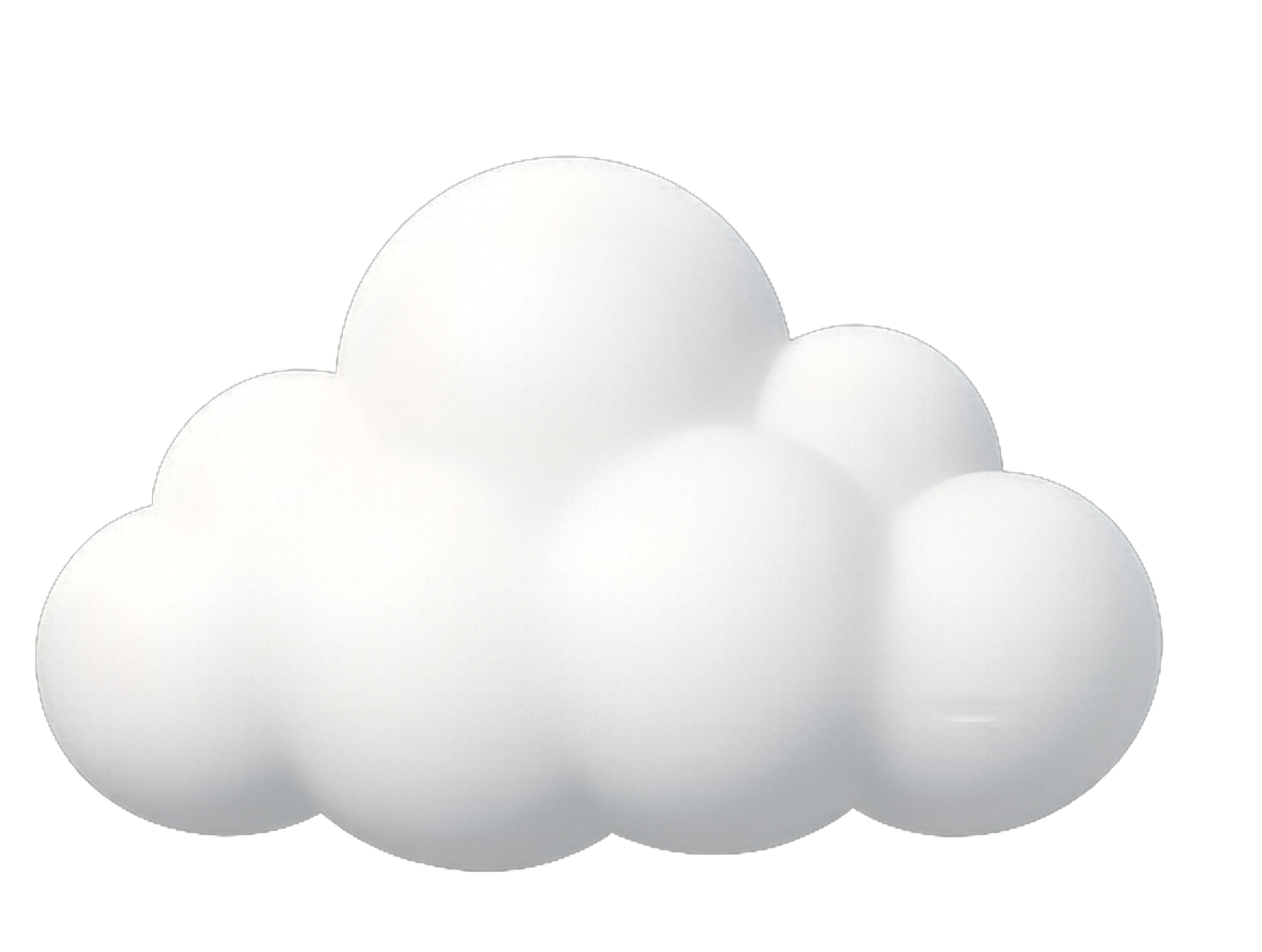 Weiße Wolken vor schwarzem Hintergrund.