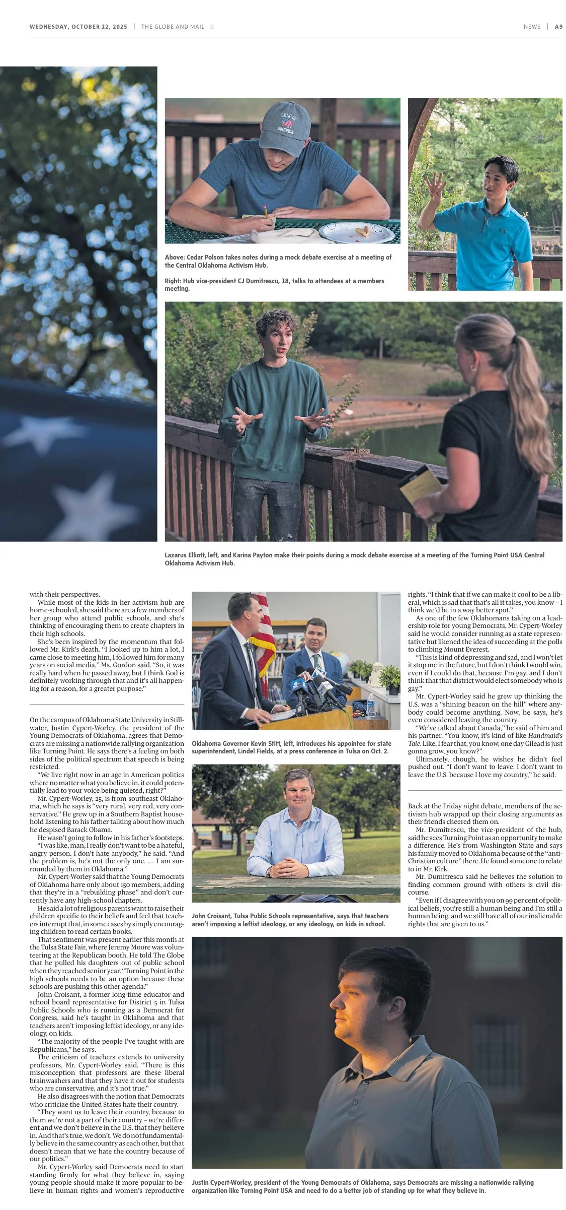 Justin's in the news!