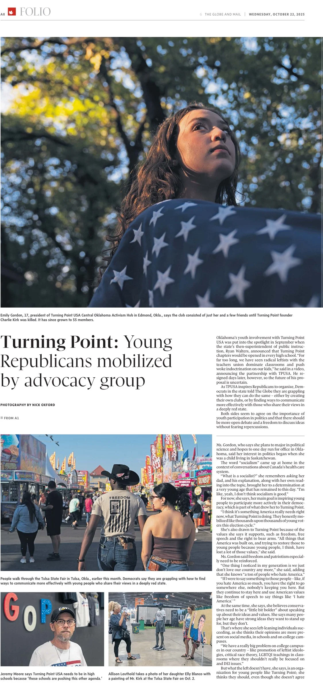 Justin's in the news!