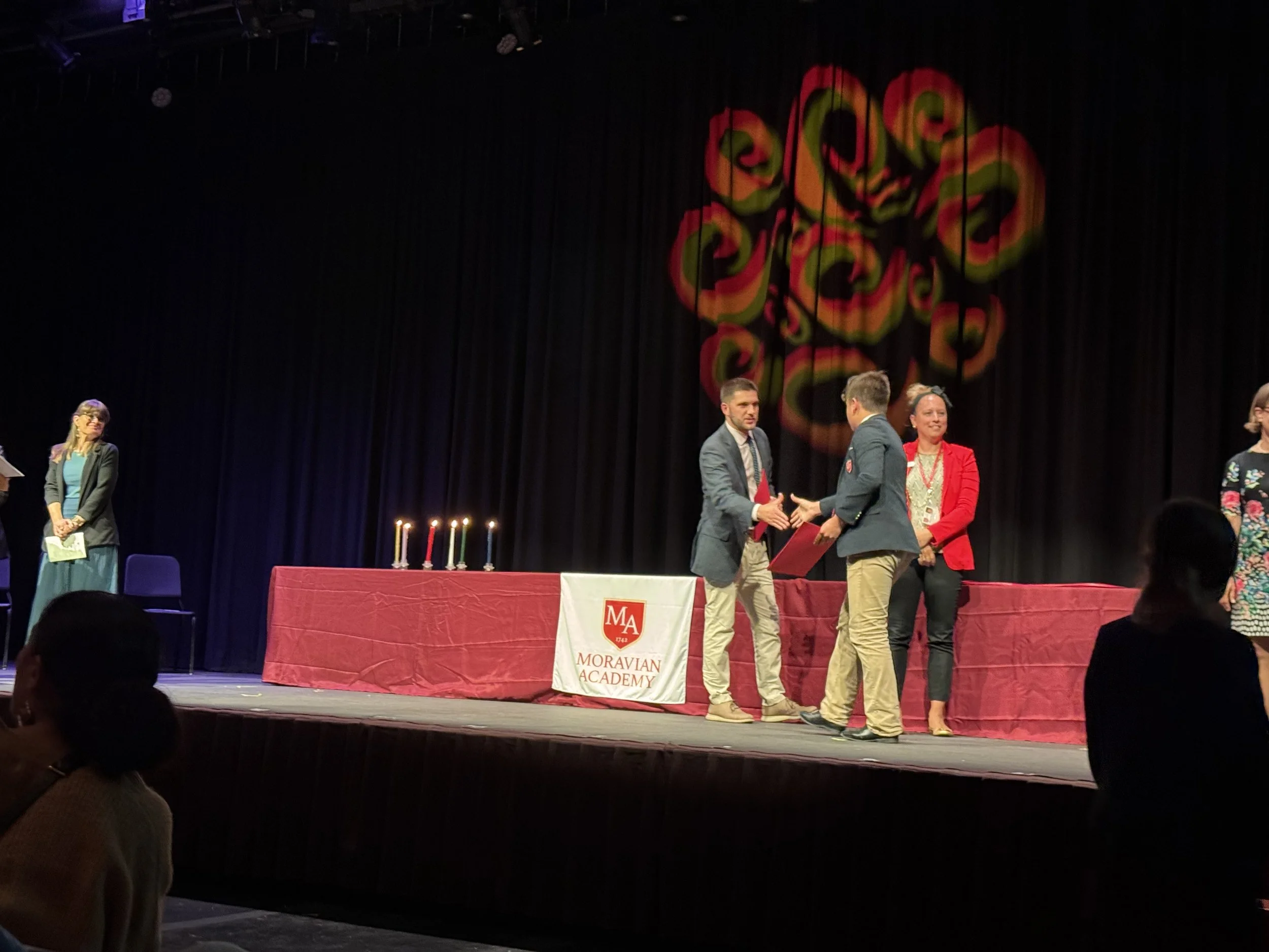 I was proud of being inducted into the NJHS based on my commitment to service and academics.