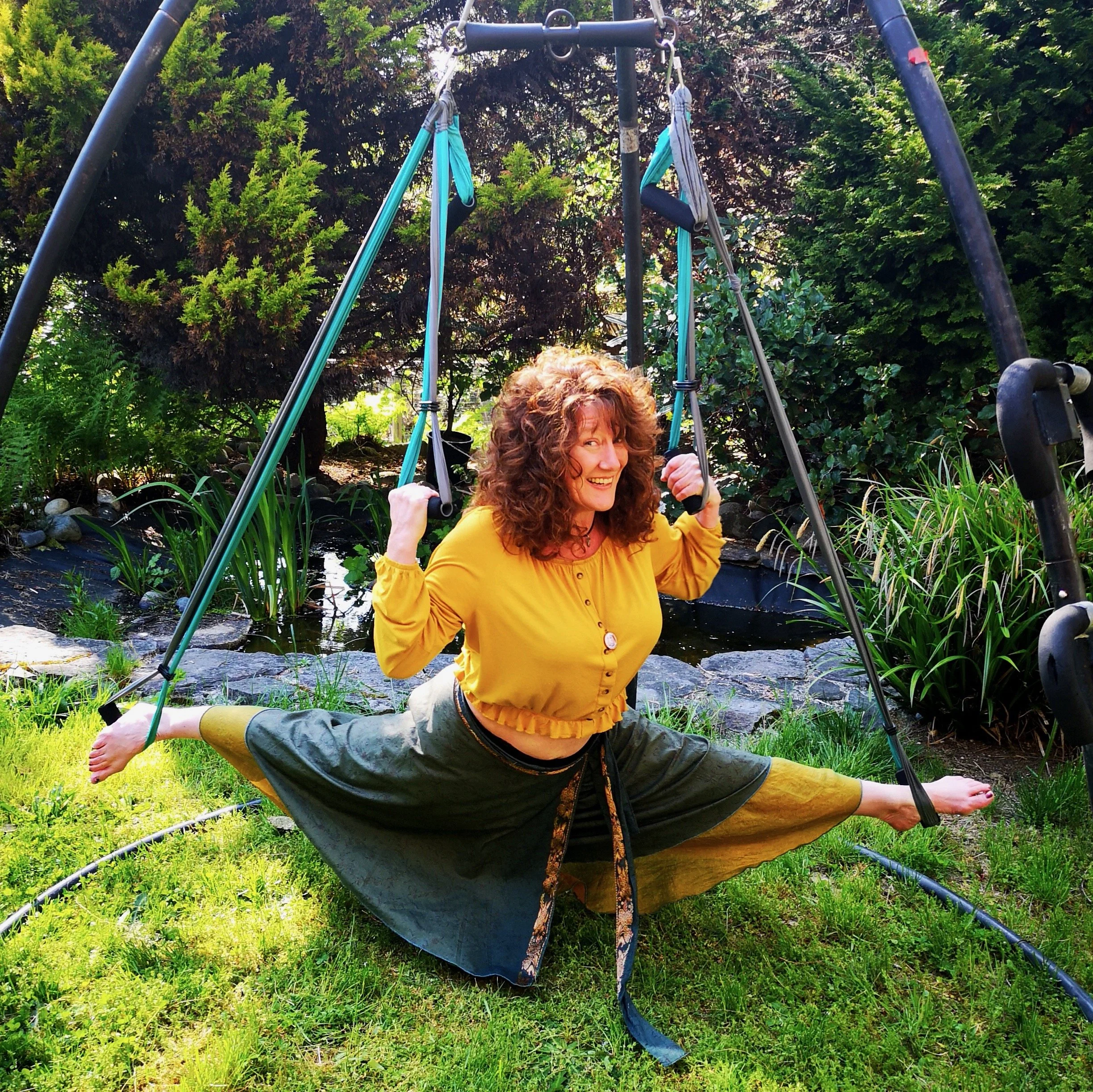 Suspended Splits, Sunshine Coast, B.C.