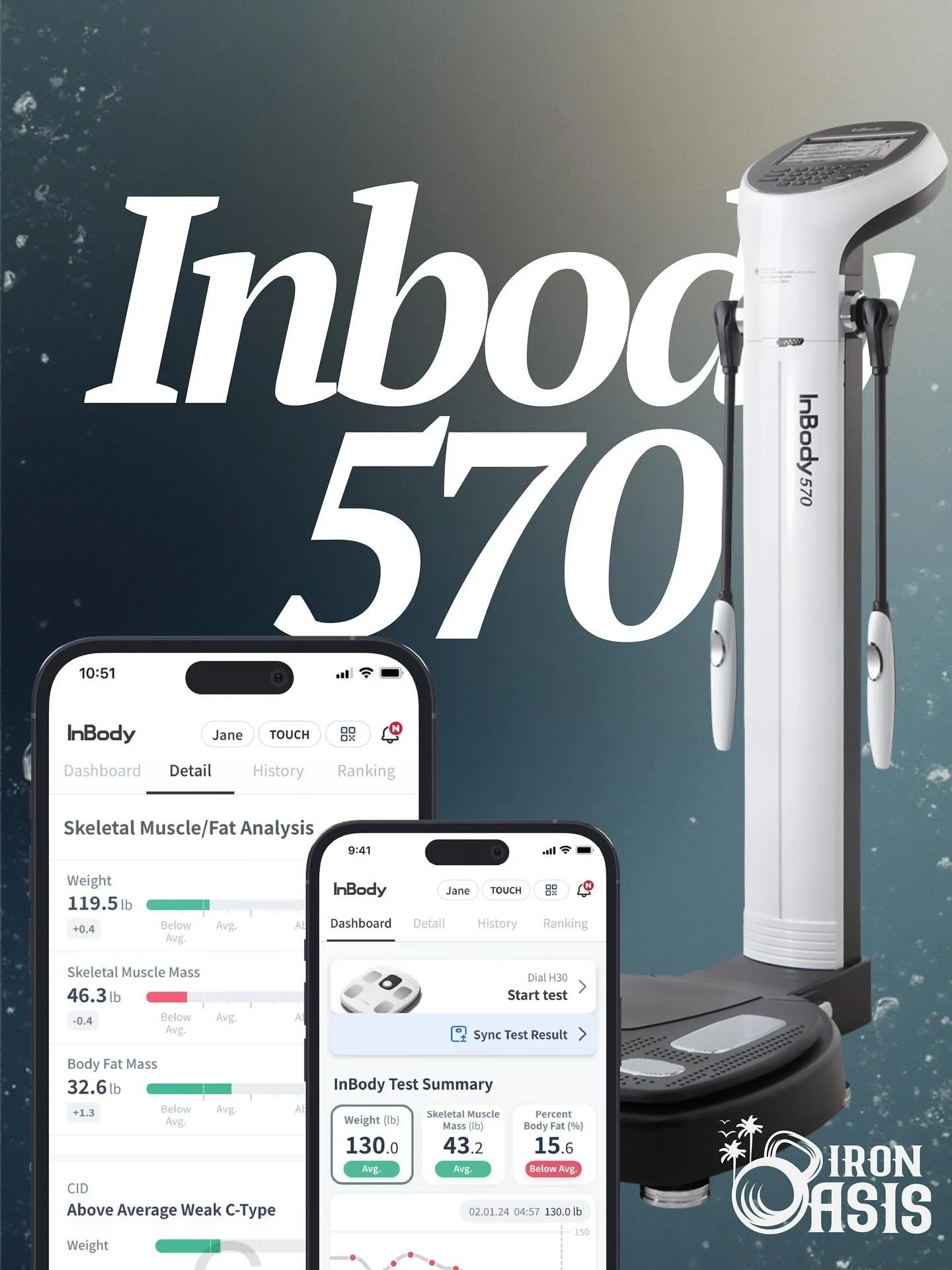 InBody 570 Upgrades! @inbodyusa 
You can now scan and sync your results directly to the InBody app, giving you access to more detailed, accurate, and trackable data&mdash;all on your phone.

Because real progress shouldn&rsquo;t be guessed.
It should