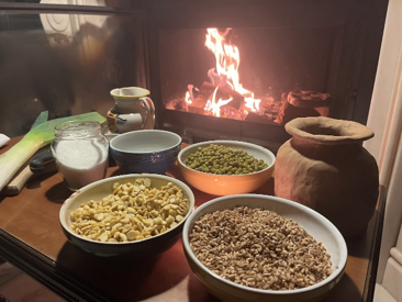 The cooking of Preroman food