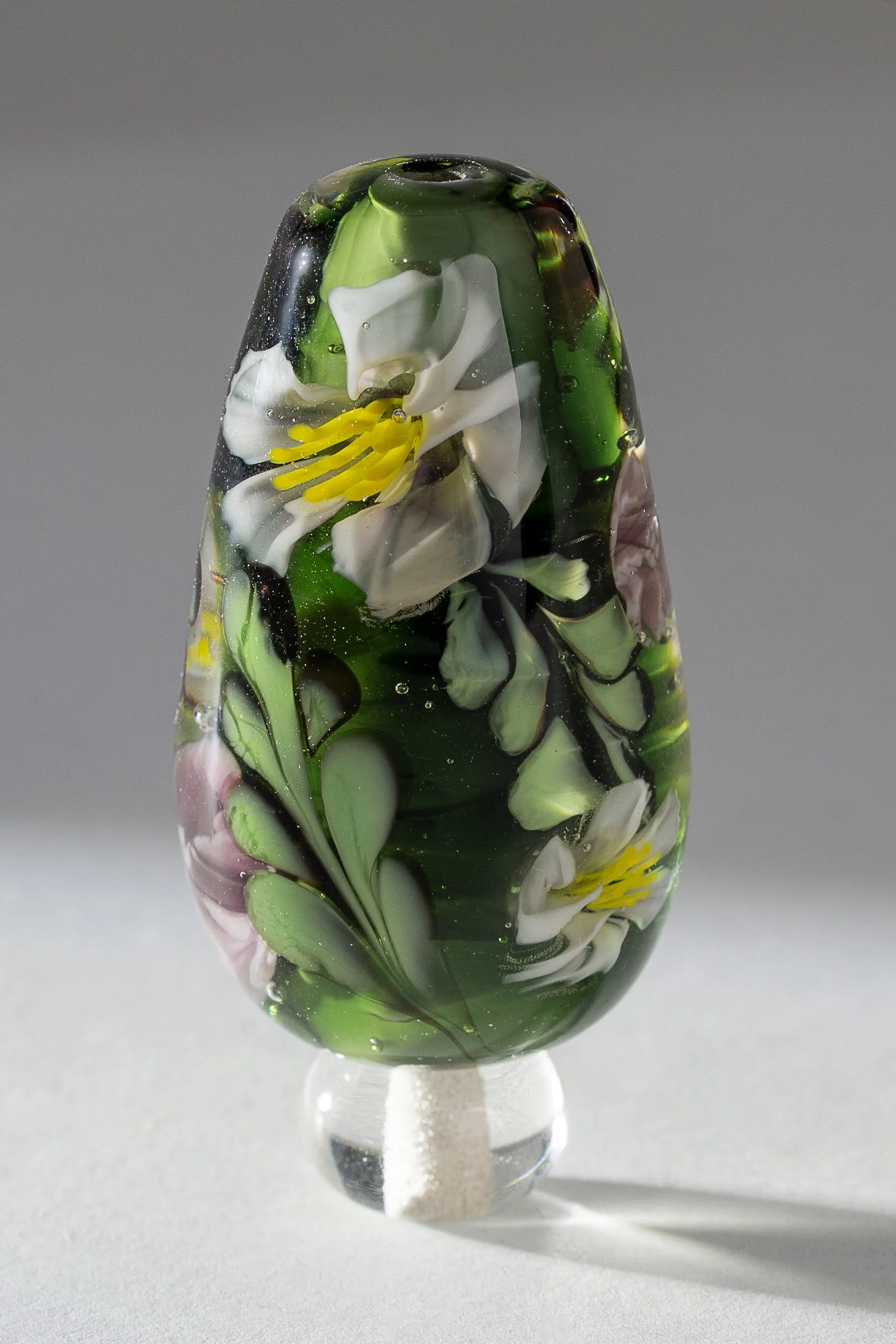Woodland Wildflowers Glass Bead