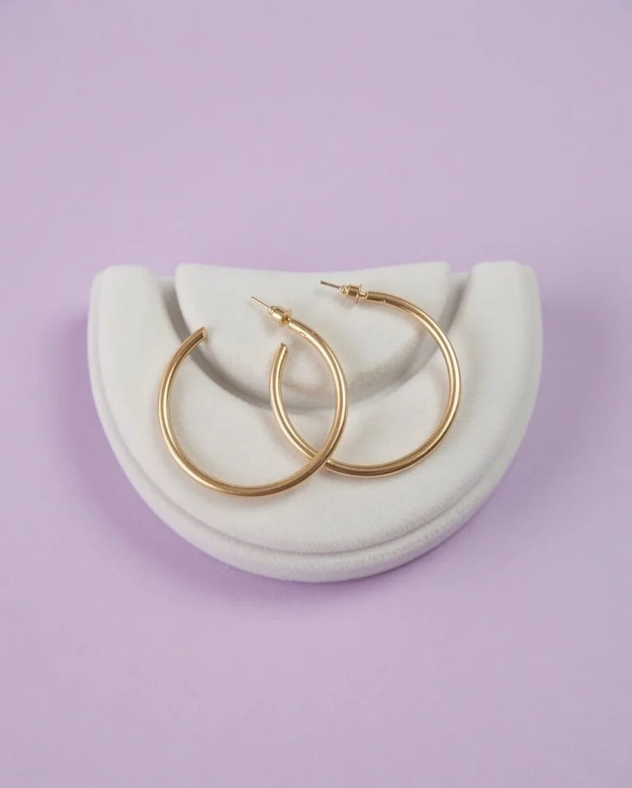 Elizabeth 14K Gold Plated Earring