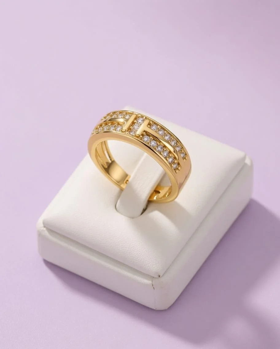 Regina 18K Gold Plated Ring