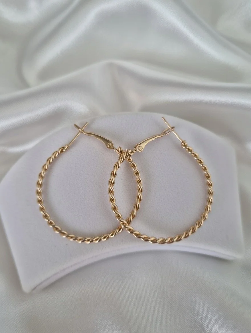 Eva 14K Gold Plated Earring