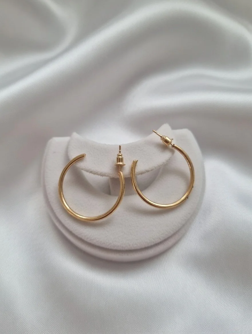 Evangelina 14K Gold Plated Earring