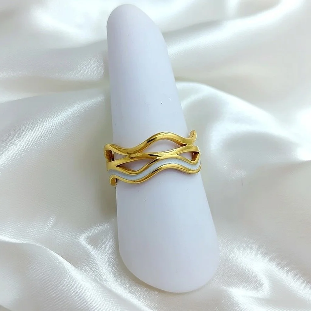 Rhea 18K Gold Plated Ring