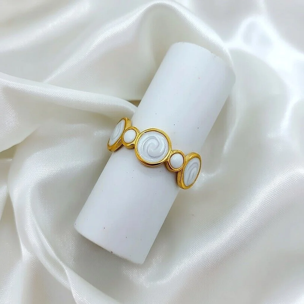 Roxane 18K Gold Plated Ring
