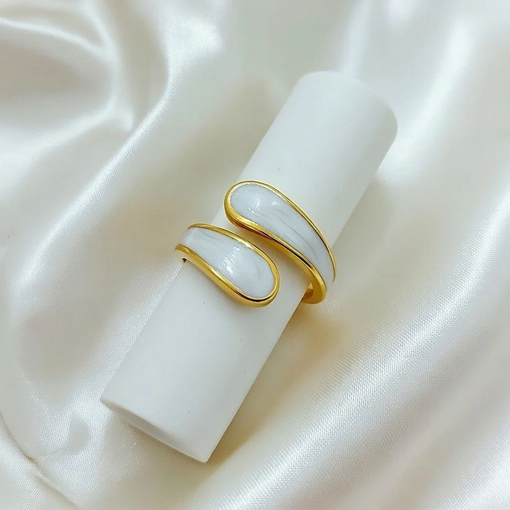 Ruffina 18K Gold Plated Ring